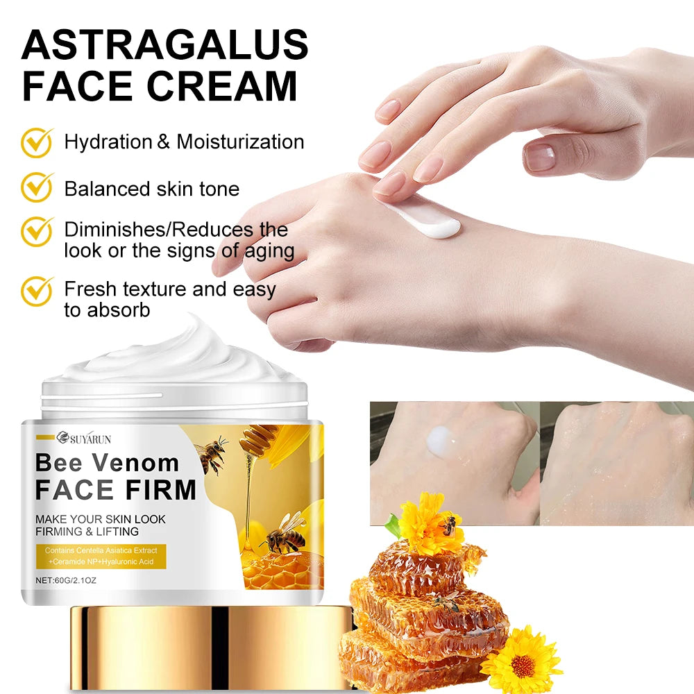 SUYARUN Bee Venom Collagen Face Cream – Firming & 24H Hydration