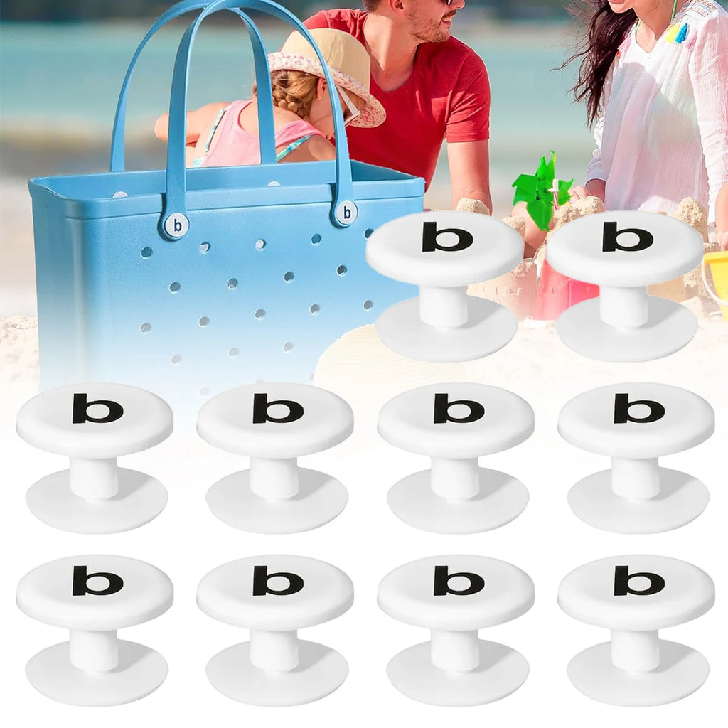 4/8/10 PCS Replacement Rivets for Bogg Bag Rubber Repair Kit for Beach Tote Bottom, Bag Accessories Easy DIY Fix for Worn Studs Oasis Select