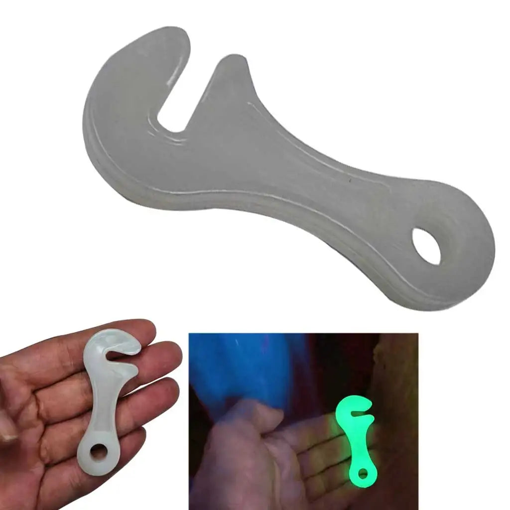 6pc 10pc Luminous Tent Clips Camping Plastic Canopy Buckle Hiking Tent Clips Strong Lock Grip Secure Clamp Tent Rope Lock Oasis Select