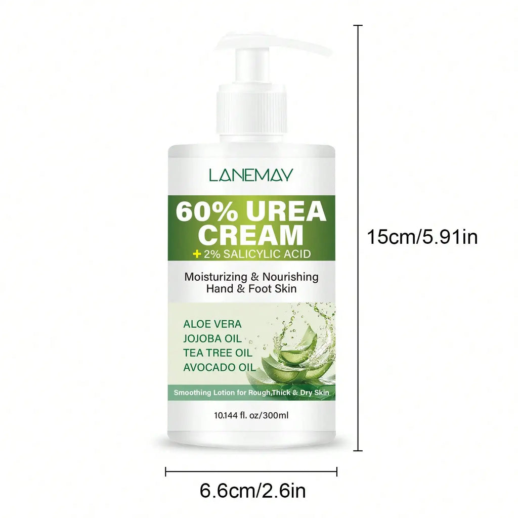 60% Urea Hand & Foot Cream – Deep Moisturizer 300ml