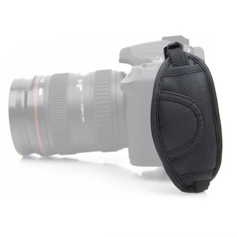Digital Camera for Canon EOS Nikon Olympus SLR/DSLR PU Leather Strap Black Camera Hand Grip Leather Wrist Strap Oasis Select