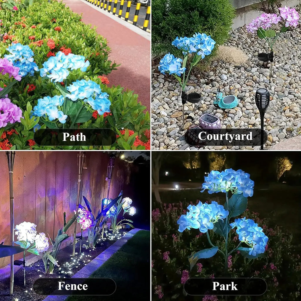 New Waterproof Solar Outdoor Landscape Lights Garden Lights Solar Garden Rose Lights Oasis Select
