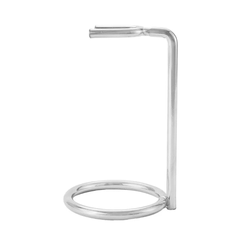 1PC Men Safety Razor Stand Art Metal Double Edge Razor Holder Shaver Storage Racks for Bathroom Salon Barber Shaving Accessories Oasis Select