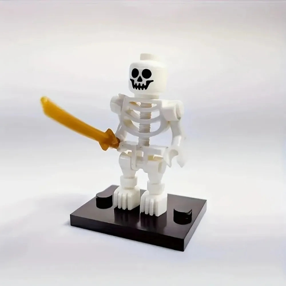 Skeleton Soldiers, Building Blocks, People, Halloween Figures, Mini Building Blocks, Ninja Bone People, Army Skeleton Corps Oasis Select