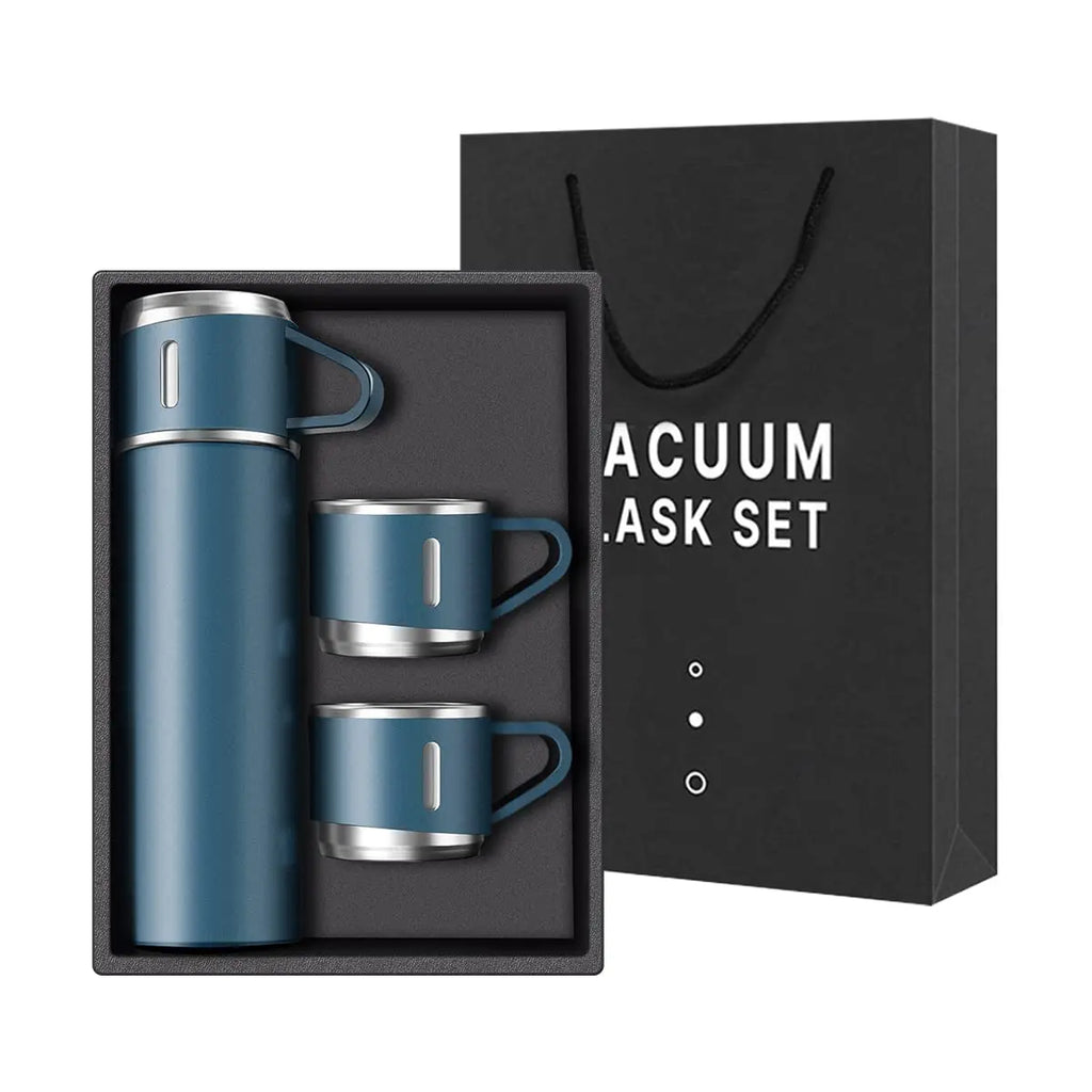 Thermal Water Bottle Keep Cold and Hot Water Bottle Thermos for Water Tea Vacuum Flasks Stainless Steel Thermos Bottle Oasis Select Blue