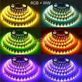 5M Double Row RGB LED Strip Light SMD 5050 DC 12V Flexible Neon