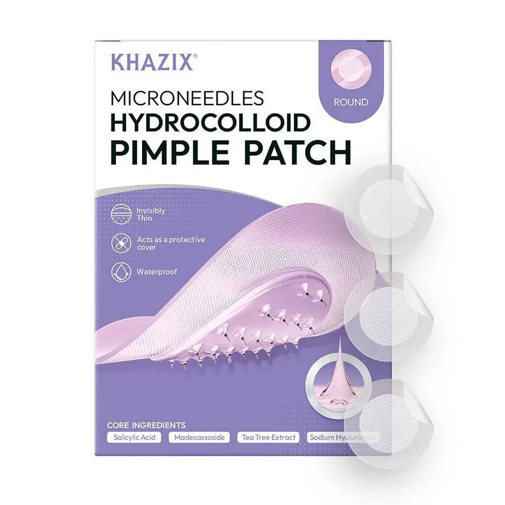 24pcs Micro Needle Pimple Patch Hydrocolloid Micropoint Pimple Patch For Acne Pimples Overnight, Invisible Acne Cover Patches Oasis Select D