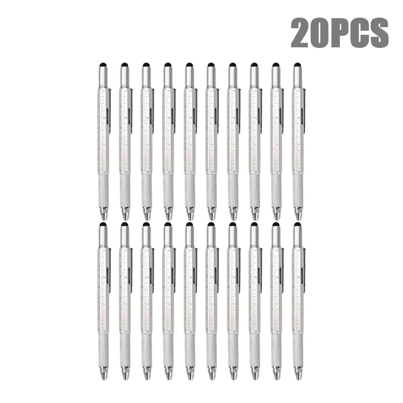 7-in-1 Stylus Pen | Screwdriver, Ruler, Level & Ballpoint