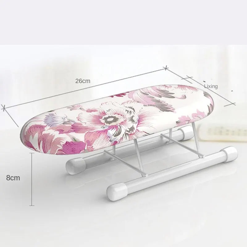Portable Mini Ironing Board Rack for Clothes, Sleeves and Shirts - Small Size, Easy to Store and Carry Oasis Select Violets