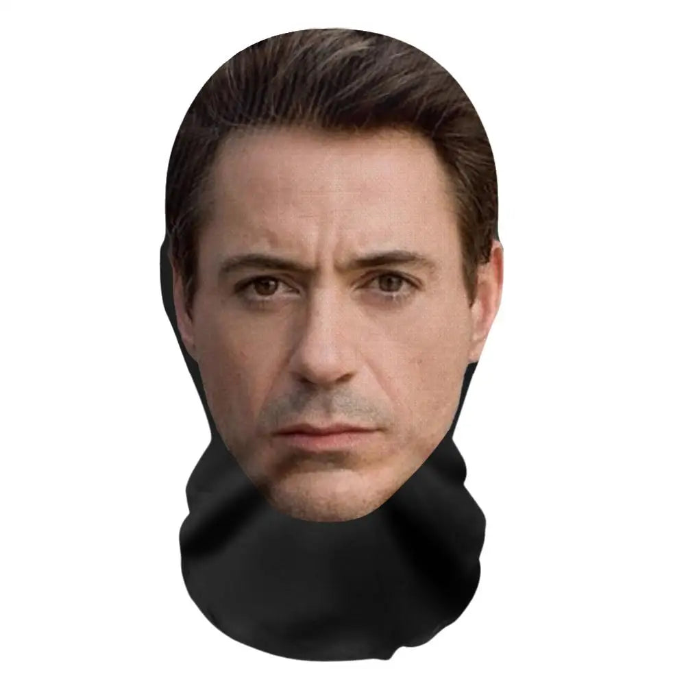 2025 New 3D Printed Mask Funny Mesh Mask Full Face Headwear Elastic Mesh Cosplay Headwear Balaclava Hood Hat Headgear Oasis Select 06 1PCS