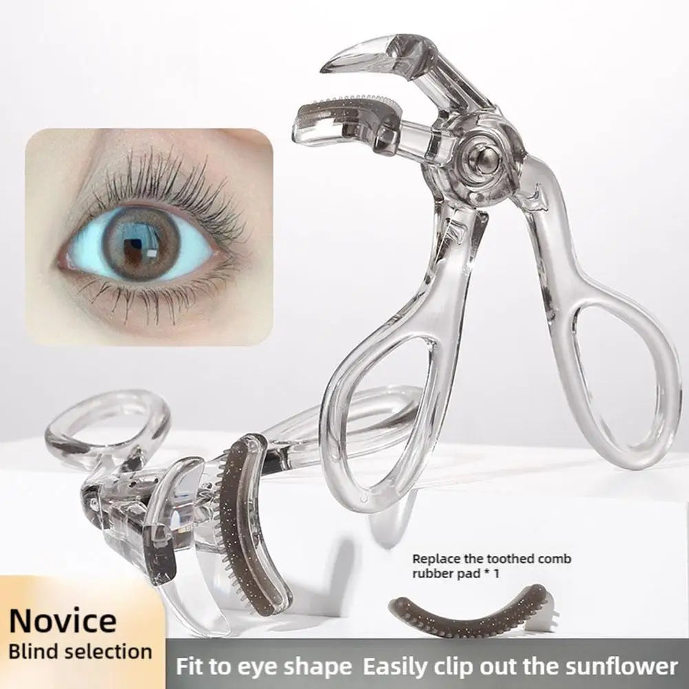 Wide-Angle Eyelash Curler with Comb | Portable Lash Tool Eyelash Curler Oasis Select
