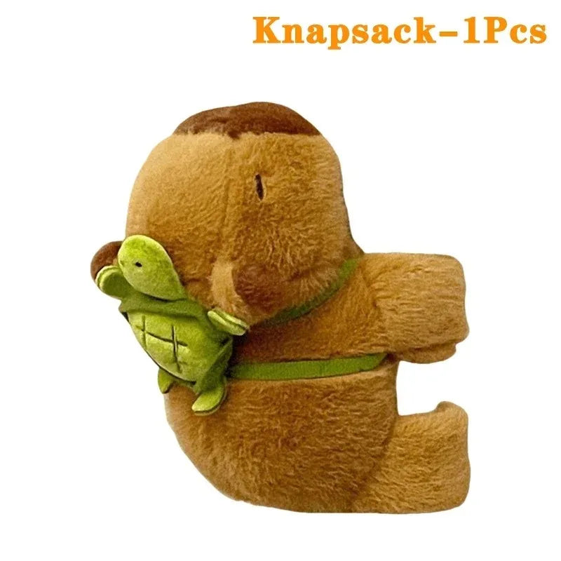 1-10PCS Snap Circle Kapybara Wrist Accessory Doll Doll Water Dolphin Cute Plush Toys Curtains Bicycle Car Party Decorations Oasis Select Knapsack-1PC