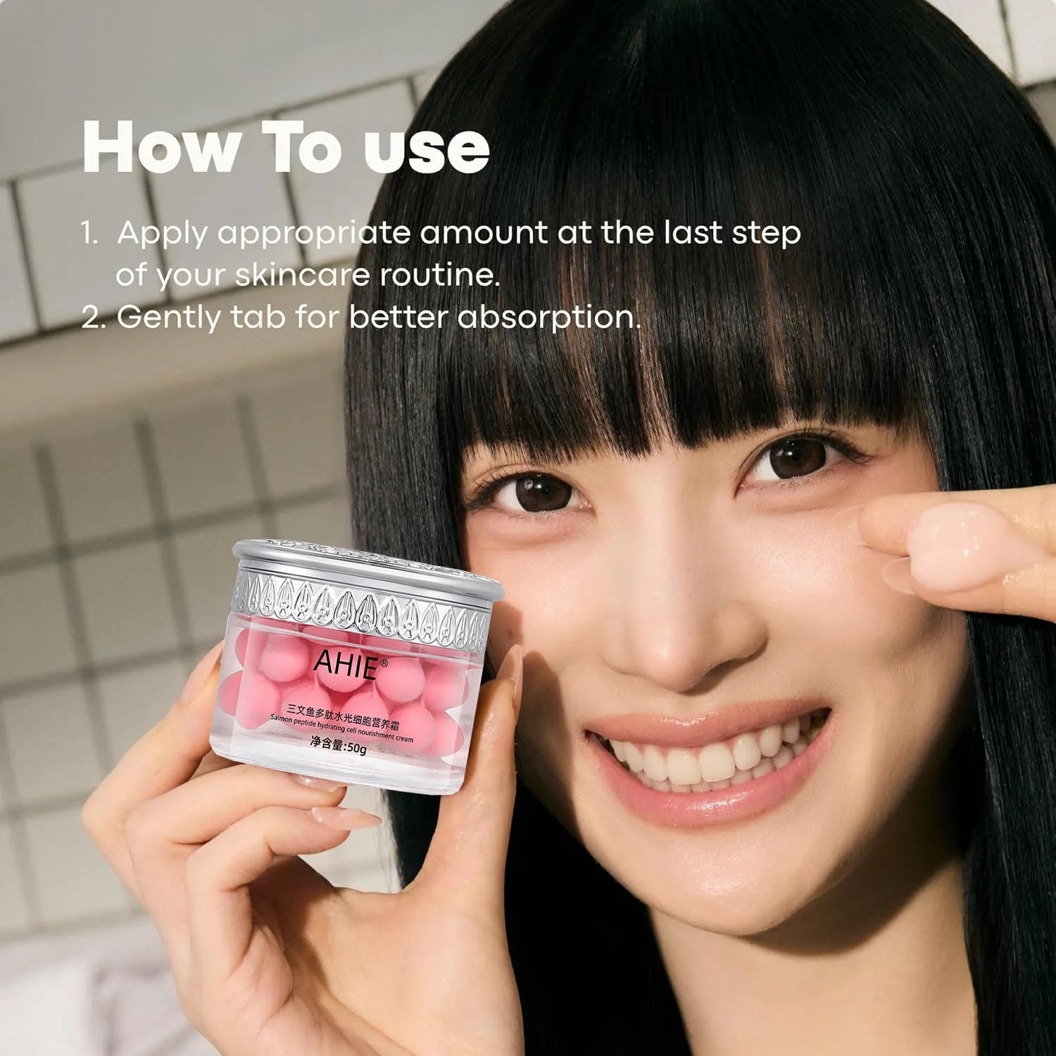 Salmon DNA Collagen Peptide Face Cream | Korean Moisturizer 50g