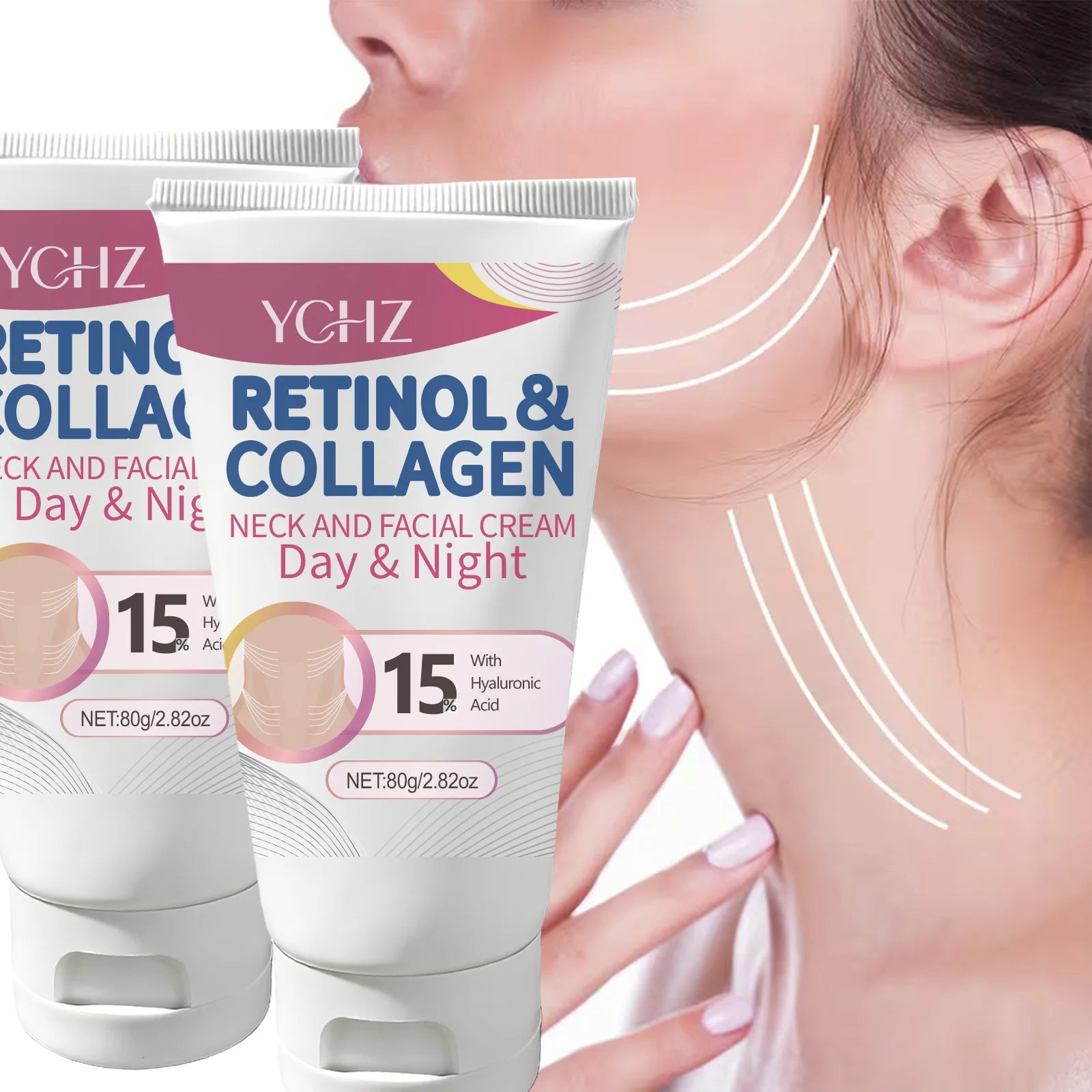 Retinol & Collagen Neck Firming Cream – Day & Night Moisturizer
