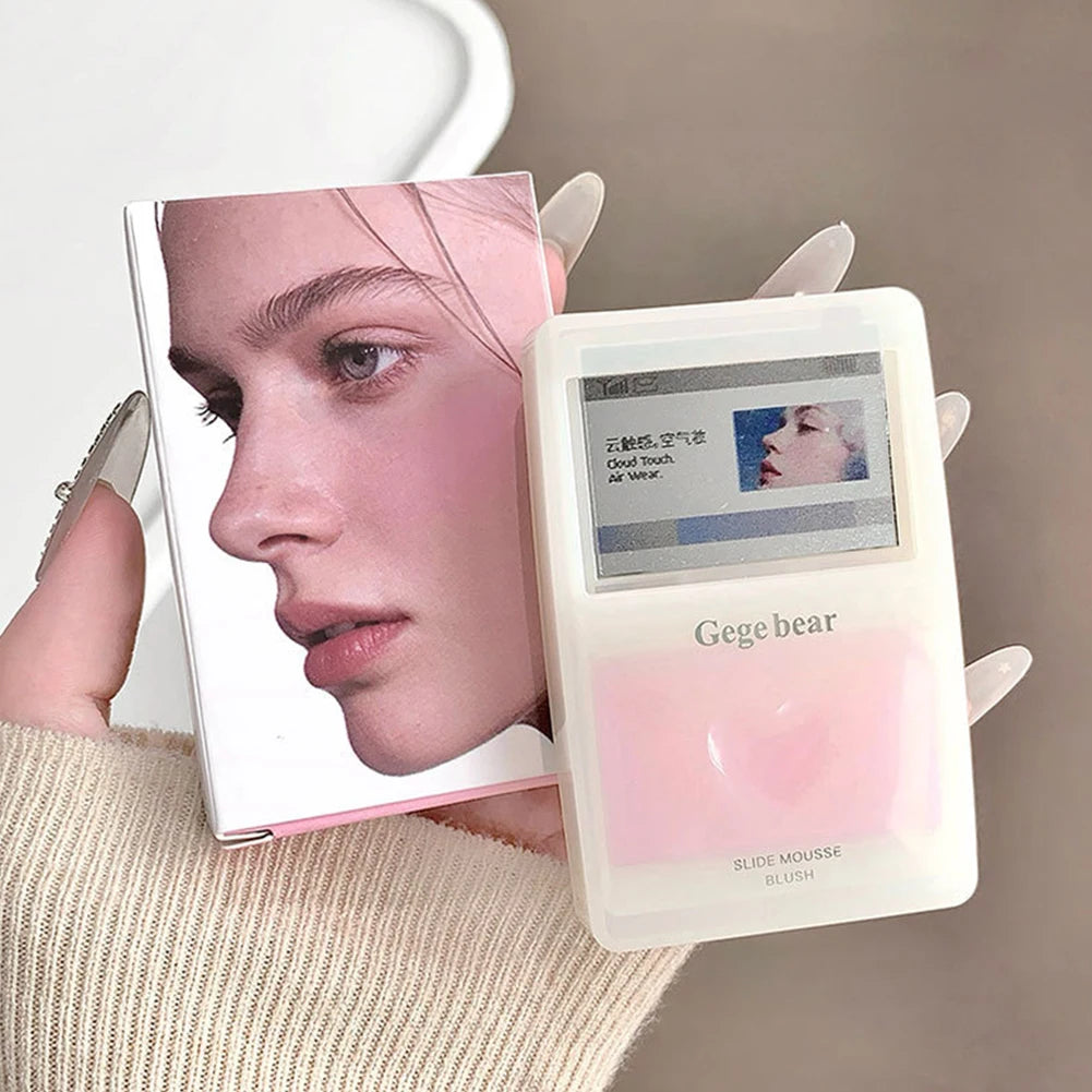 Floral Single Blush Low Saturation Matte Silky Texture Waterproof Sweatproof Long Lasting Daily Date Makeup Oasis Select