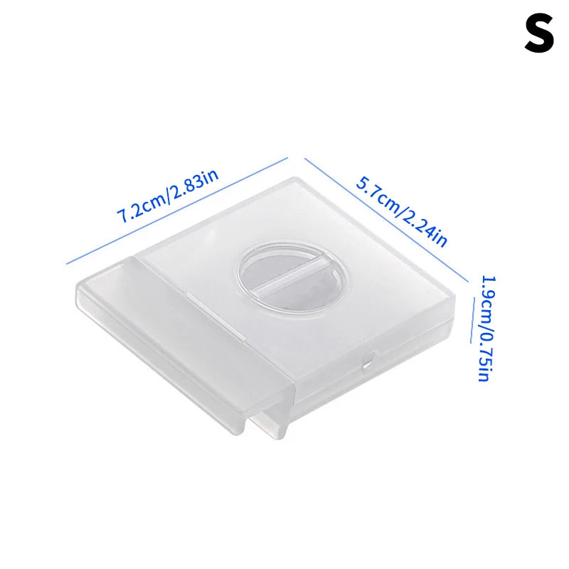 Cable Winder Storage Box Portable Rotatable Cord Organizer Retractable Reel Home Travel All Digital Users Hot Sale New 2026 Oasis Select S Transparent