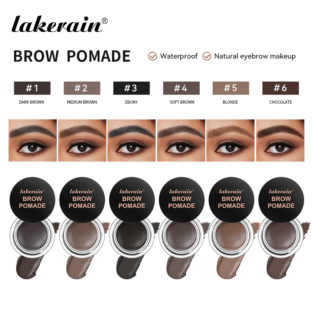 Eyebrow Pomade Enhancers Long-lasting Waterproof Eye Brows Pomade Texture Eye Brow Tint Enhancers For Women Eyebrow Cosmetics Oasis Select