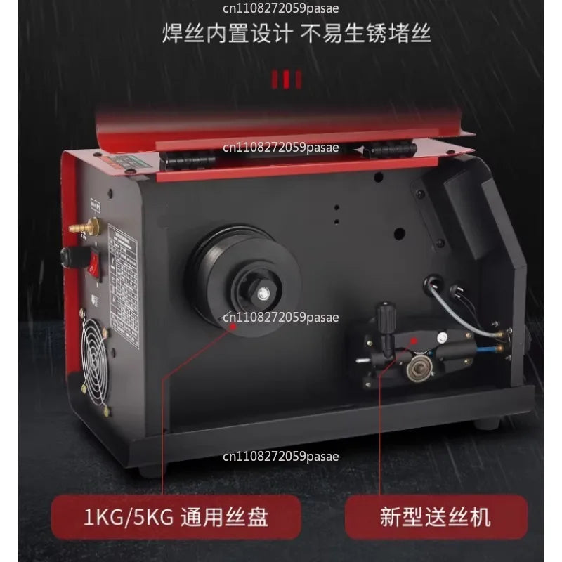 Airless Two-guarantee Welding Machine Dual-purpose All-in-one Machine Carbon Dioxide Protection Small Stainless Steel Plate Elec Oasis Select