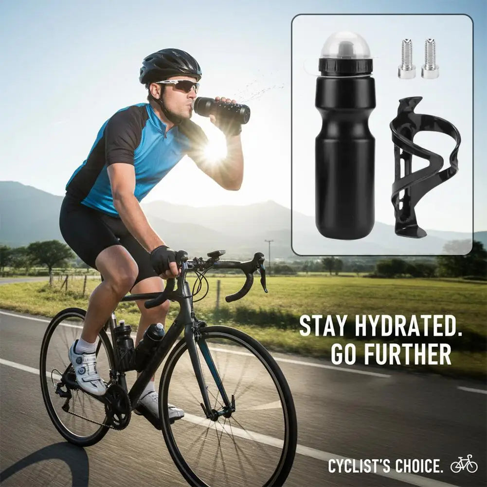 650ml Cycling Water Bottle – Leak-Proof, Dustproof & Cage