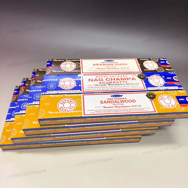 12Boxes Satya Incense Sticks Box Home Fragrance Handmade Multiple
