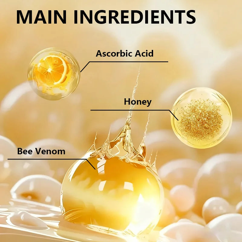 Bee Venom Face & Neck Firming Stick with Collagen & Vitamin C - Intense Moisturizing & Smoothing Anti-Aging Treatment Oasis Select