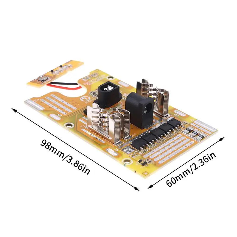New Power Tools 21700 Lithium Battery PCB No Original For Protection Circuit Board BMS For Lomvum Zhipu Hongsong 21V Battery Oasis Select