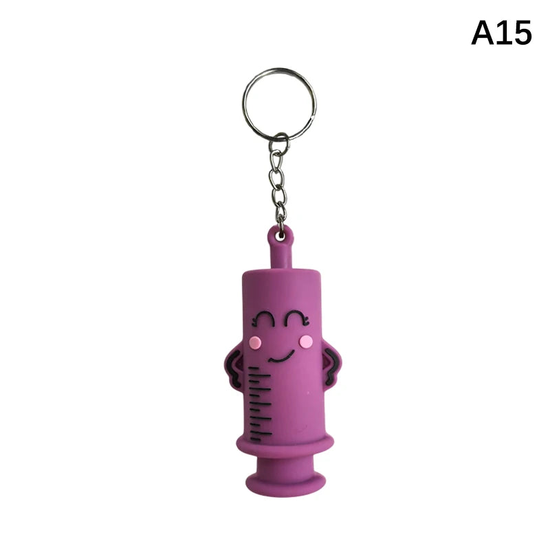 Paw Print Girl Shaped Ampoule Bottle Opener Keychain Rubber Cutter Aid Medication Vial Breaker Tool For Home Nurses And Doctors Oasis Select A15