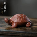 Zisha Tea Pet Turtle Small Turtle Culpture Tea Ornament Craft Accessories Oasis Select Default Title