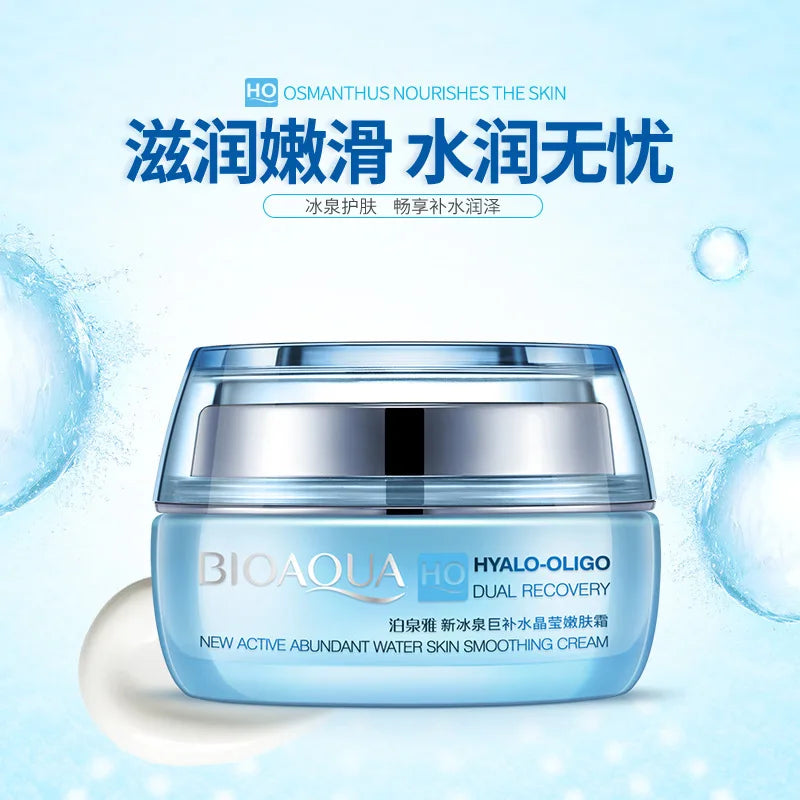 BIOAQUA Hyaluronic Acid Face Cream – Moisturizing & Firming Hyaluronic Acid Face Cream Oasis Select