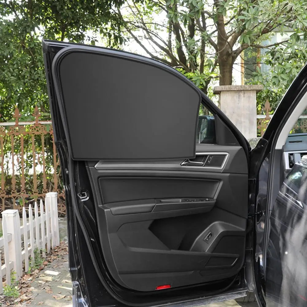 VODOOL Magnetic Car Window Sunshade Curtains – Front & Rear Car Window Sunshade Oasis Select
