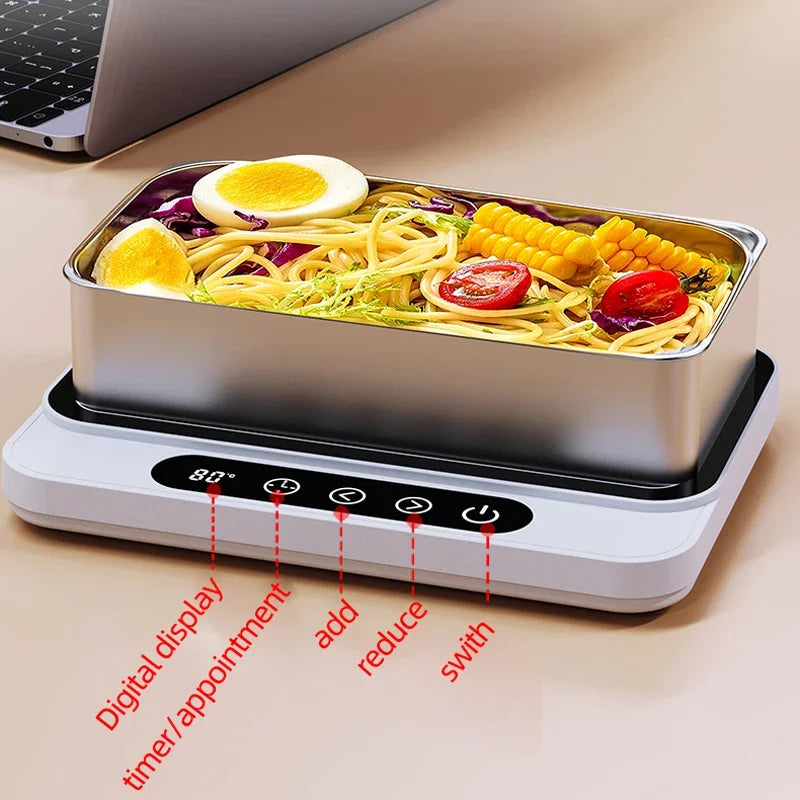 URGGU 50W Mug Warmer – 9-Speed Electric Heating Coaster 220V