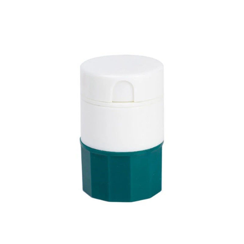 4-in-1 Pill Cutter Grinder Splitter & Storage Box