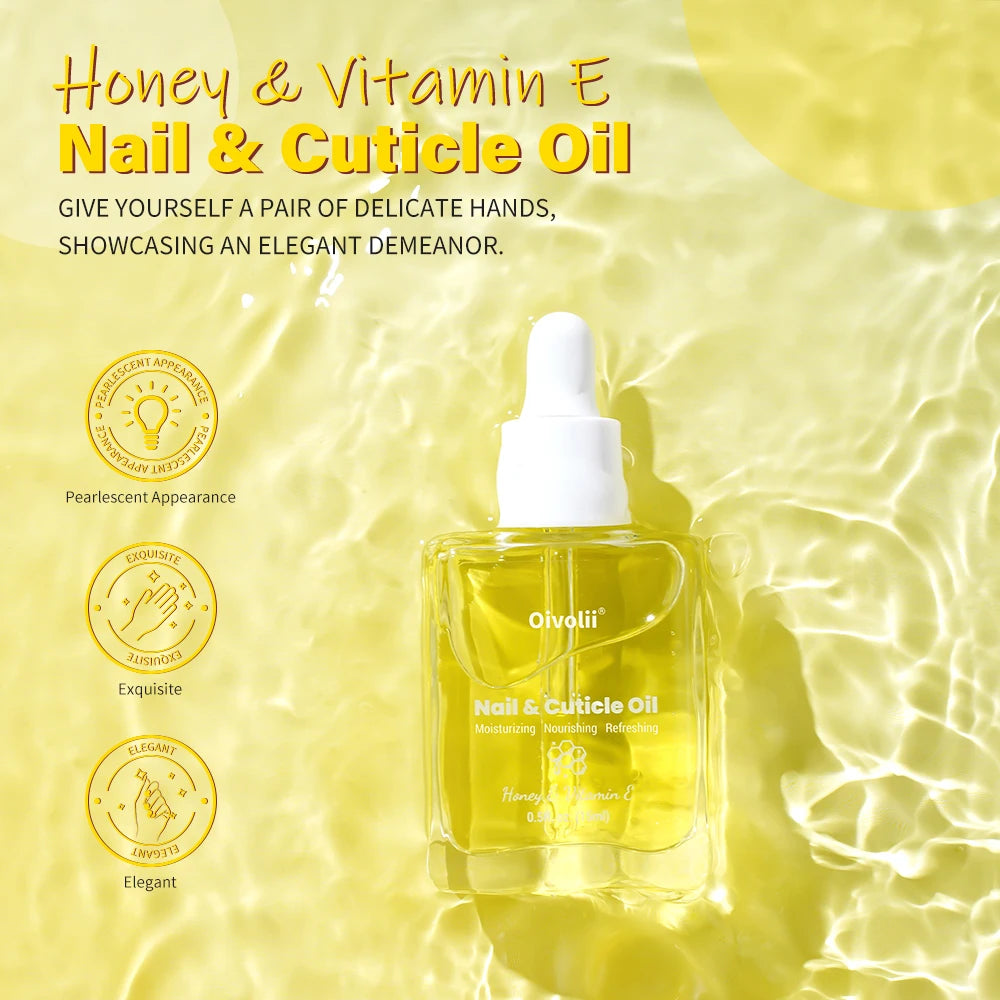 Cuticle Oil – Vitamin E & Honey Nail Repair & Moisturizer Cuticle Oil Treatment Oasis Select