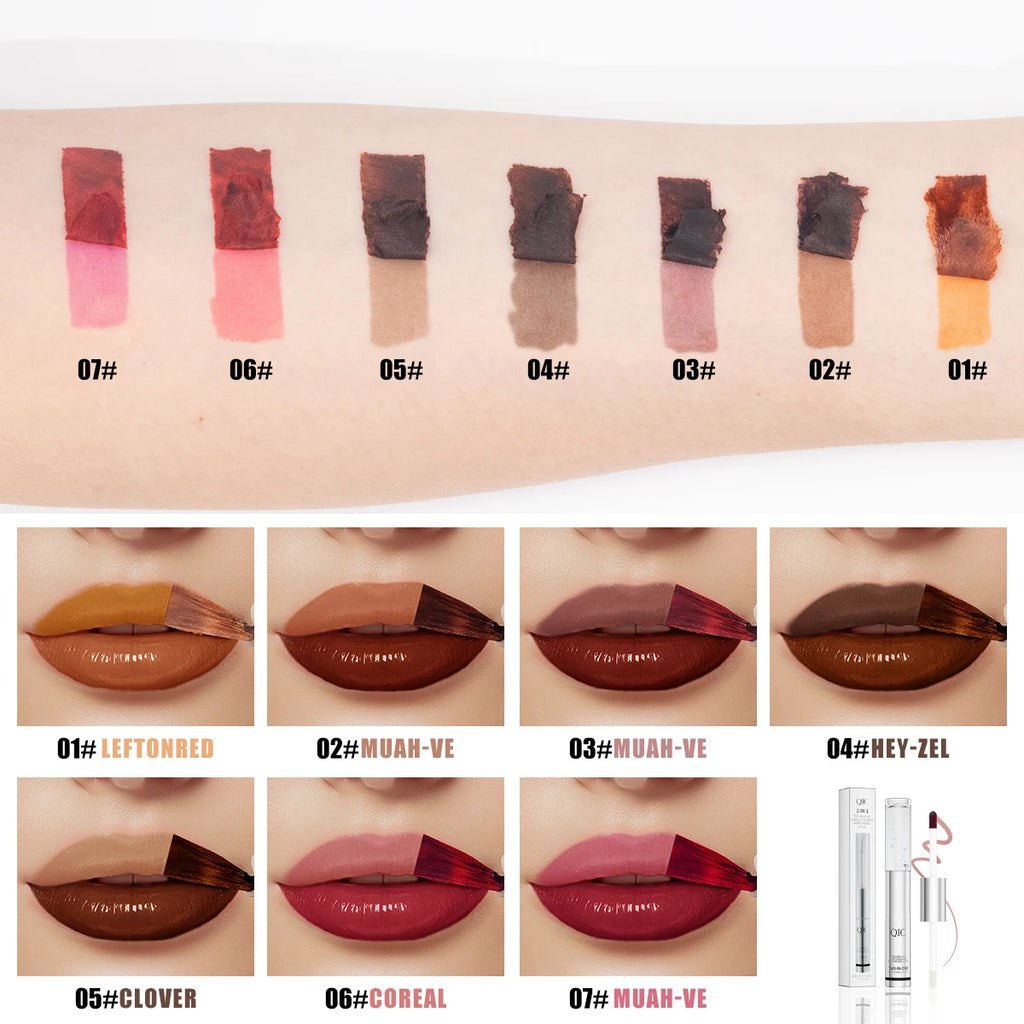 QIC Peel-Off Lip Tint | Waterproof Matte Long-Lasting Lip Stain