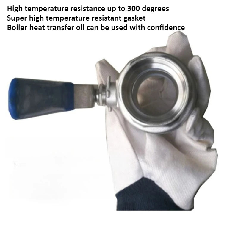 304 stainless steel internal thread two-piece ball valve 1/4 3/8 1/2 "3/4" 1 "2" BSP water gas oil switch adapter Oasis Select