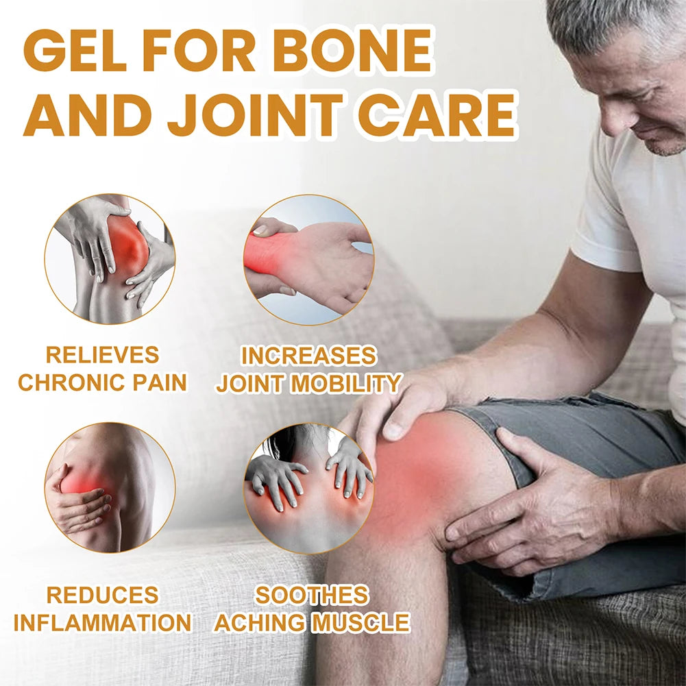 Bee Venom Joint Soothing Gel Bee Venom Joint Muscle Bone Cream Fast Effective Professional Bee Venom Cream for Aching Muscle Oasis Select