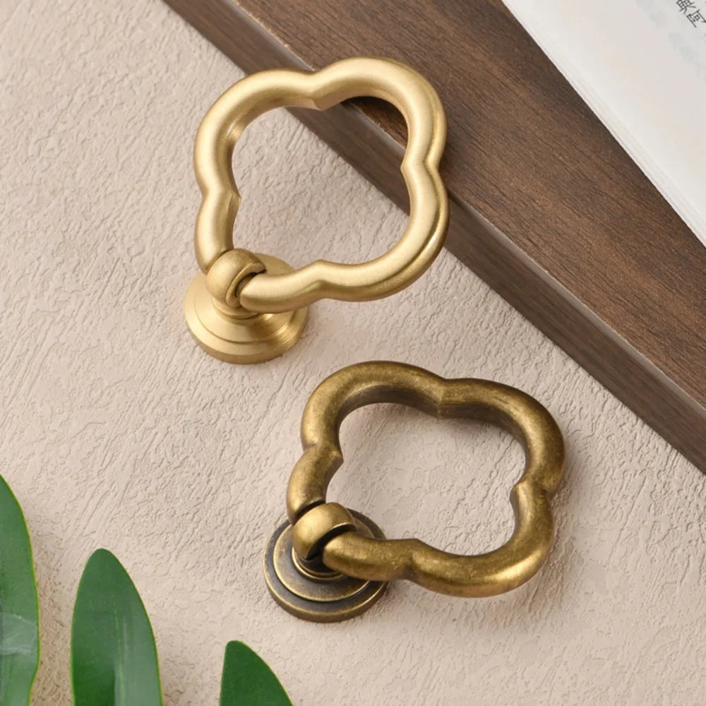 Pearl Golden Kitchen Cabinet Hardware Simplicity Furniture Handles for Doors Drawers Knob - Modern Minimalist Design Oasis Select
