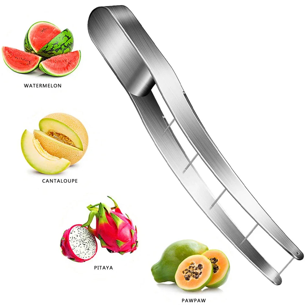 Watermelon Cube Cutter – 304 Stainless Steel Melon Slicer Fruit Cutter Tool Oasis Select