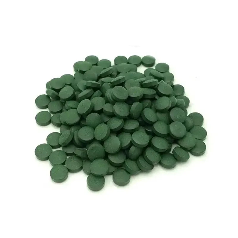 1000-100PCS Spirulina Flakes Spirulina Catfish Tropical Veggie Algae Wafers Bulk Fish Food Feed Hot Oasis Select