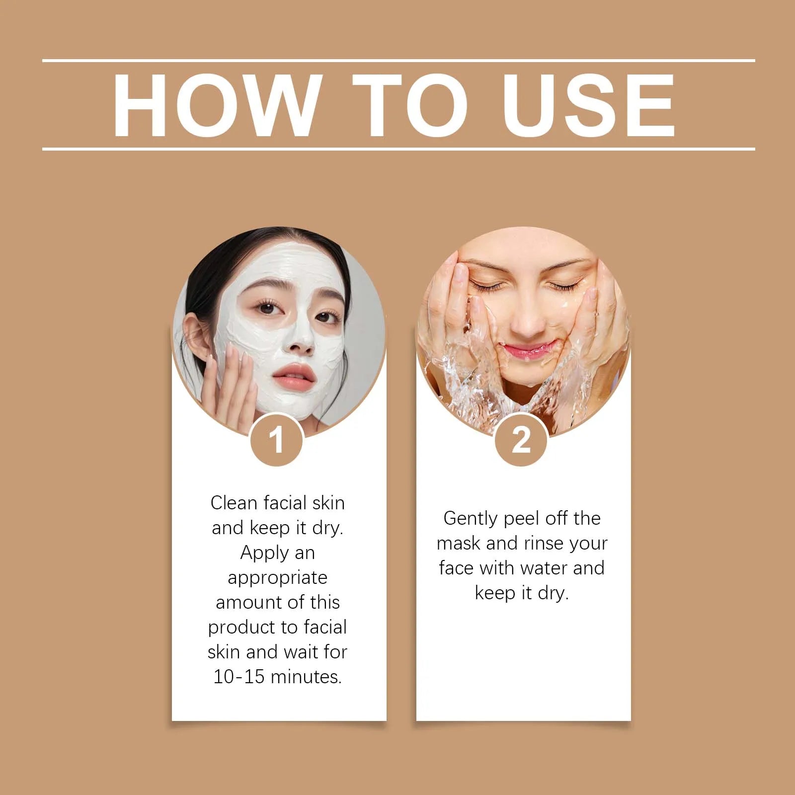 Anti-Fine Line Goat Milk Peel-Off Mask Improves Dullness Brightens Skin Hydrates Gently Cleanses Leaves Facial Skin Soft Smooth Oasis Select