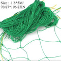 Plant Climbing Net Green Gardening Grid Cucumber Hanging Gourd Climbing Net Bracket Net Wind Resistance Net Oasis Select 1pc-1.8x5m