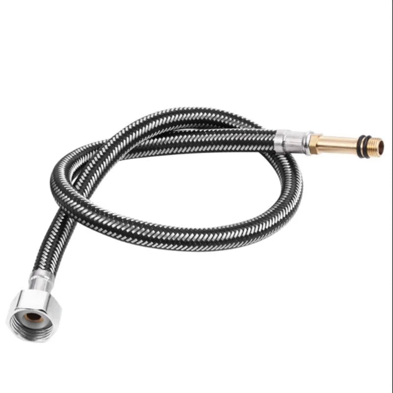60/80/100cm 1pcs Stainless Steel Flexible Plumbing Pipes Kitchen Cold Hot mixer Faucet Water supply pipe Hoses bathroom part Oasis Select B 100cm