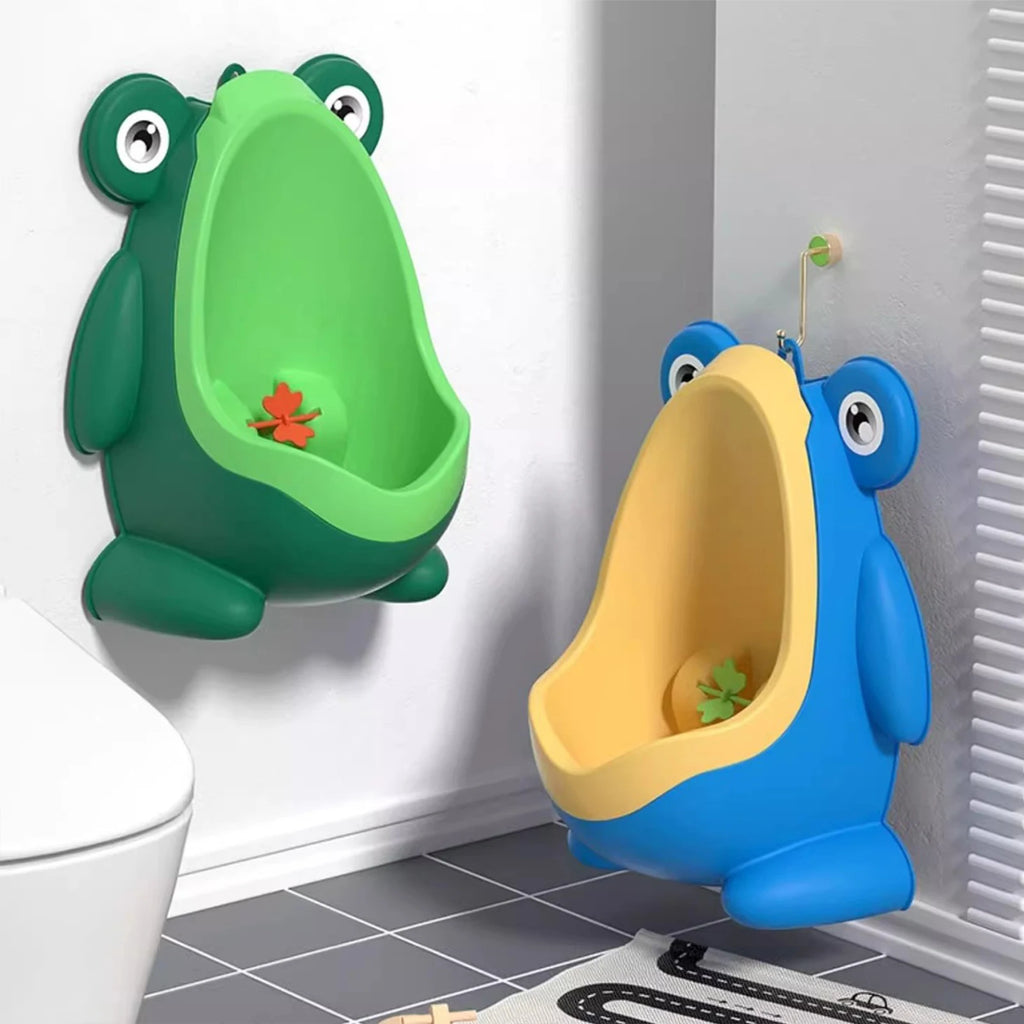 Kids' Frog Potty Training Urinal | Wall-Mounted Splash-Free