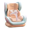 Kawaii Mini Car Seat Doll Accessory – Cute Interior Decor
