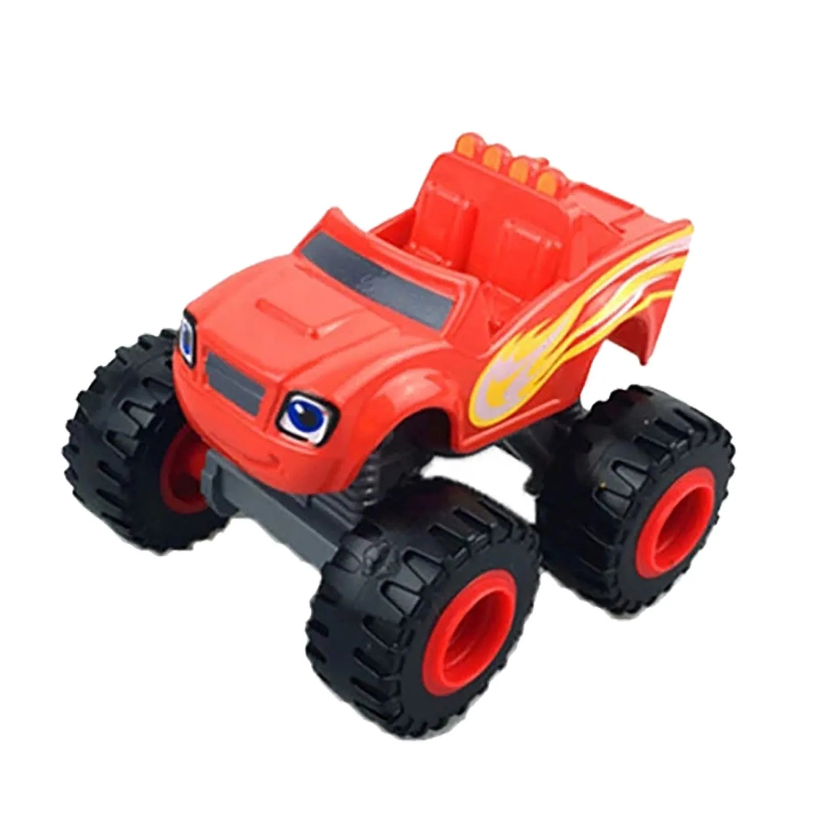 Classic Blaze Cars Model Inertia Diecast Vehicles Racing Figure Blaze Toys for Children Monsters Truck Machines Car Toy Kids Oasis Select Red