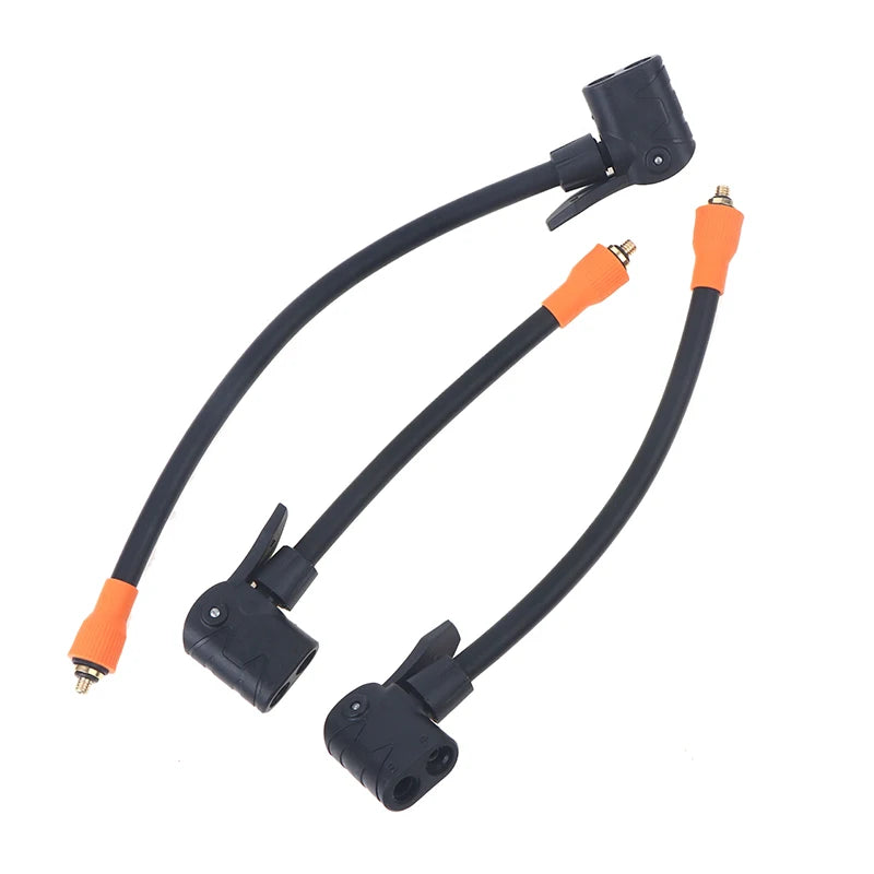 M6 Thread Locking Air Chuck With Air Tube, Standard Tire Valve Fine Thread, Suitable For M6 Thread Integrated Air Pump Oasis Select