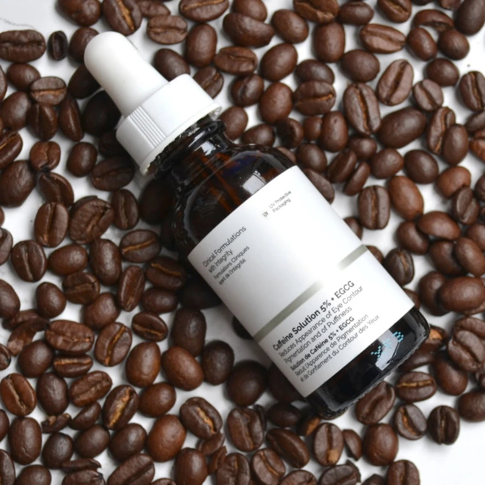 Caffeine 5% + EGCG & Hyaluronic Acid 2% + B5 Face Serum