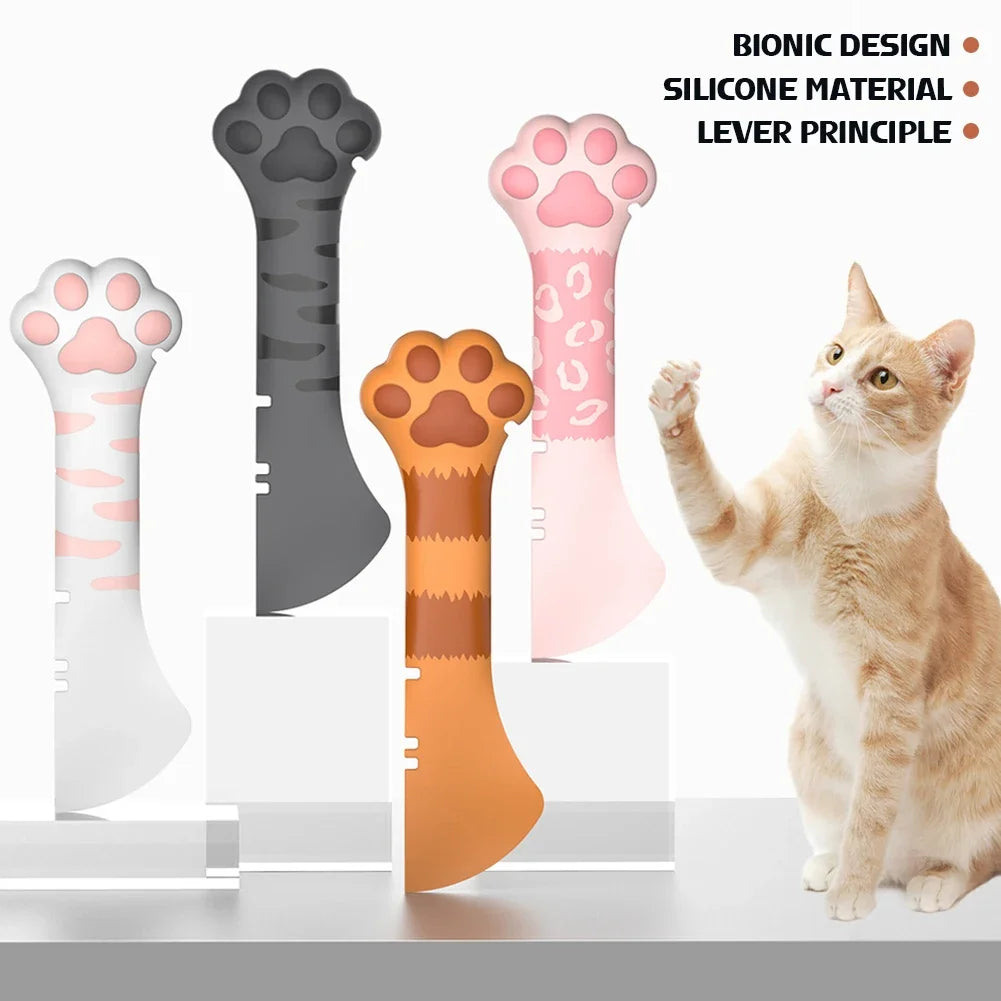 Multifunction Pet Canned Spoon Jar Opener Puppy Feeding Mixing Wet Dry Scoop Cat Dog Accessories Feeder Shovel Pets Tableware Oasis Select