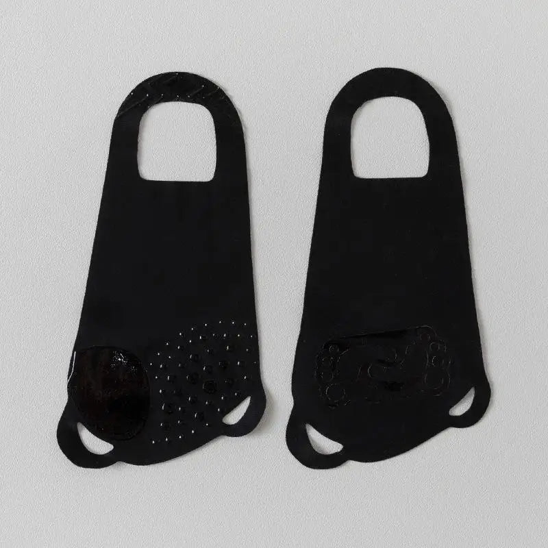 Thin Cotton Open Toe Boat Socks Invisible Non Slip Solid Color Comfortable Womens Socks for Sneakers and Loafers Oasis Select One Size Black