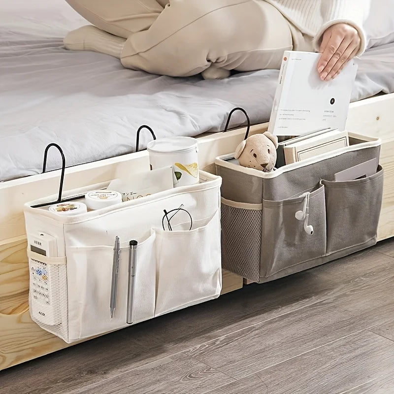 Dormitory Bedside Hanging Bag Storage Basket Storage Bag Miscellaneous Basket Bedside Storage Artifact Oasis Select
